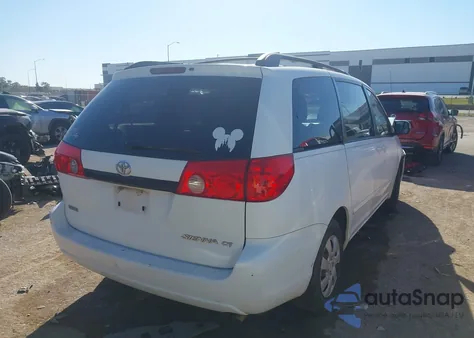 2010 Toyota Sienna Ce из США, поврежденный, VIN 5TDKK4CC4AS315995